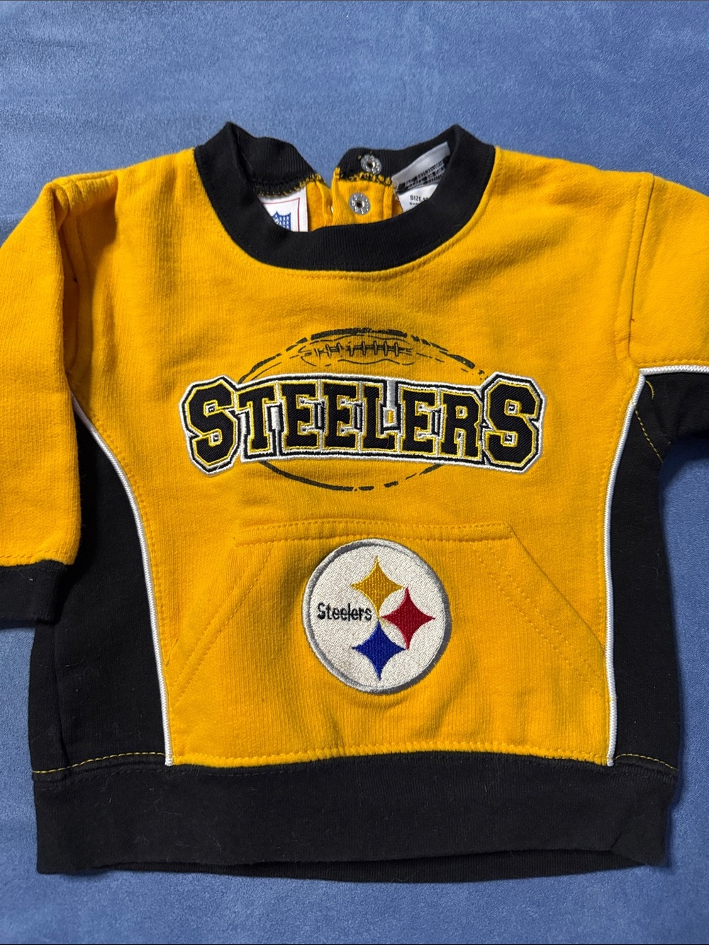 Steelers 12 month  Crewneck Pullover